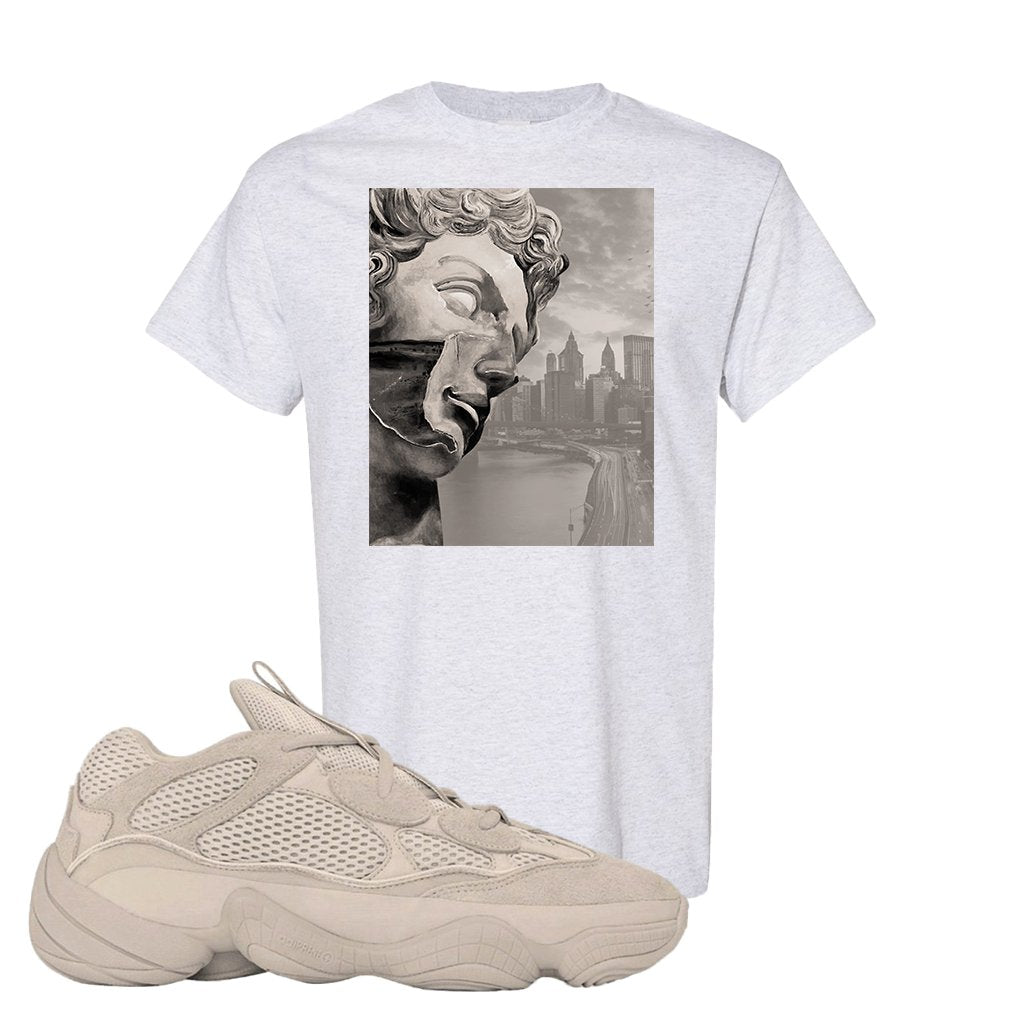 Yeezy 500 Taupe Light T Shirt | Miguel, Ash