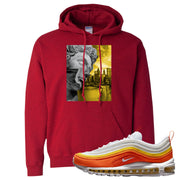 Club Orange Yellow 97s Hoodie | Miguel, Red