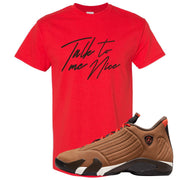 Winterized 14s T Shirt | Talk To Me Nice, Red