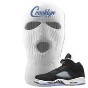 Oreo Moonlight 5s Ski Mask | Crooklyn, White