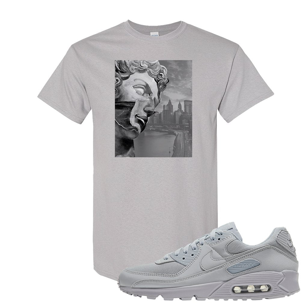 Air Max 90 Wolf Grey T Shirt | Miguel, Gravel