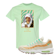 Happy Pineapple 95s T Shirt | God Told Me, Mint