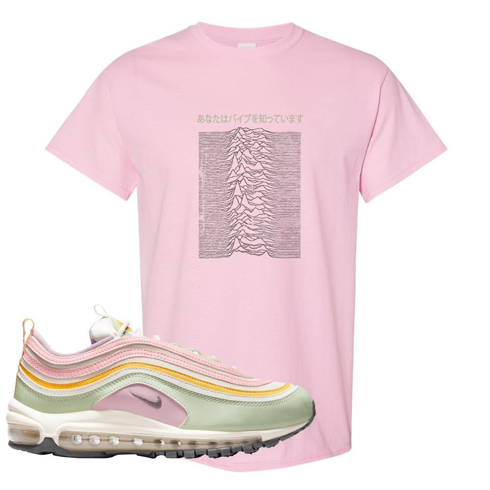 Pastel 97s T Shirt | Vibes Japan, Light Pink