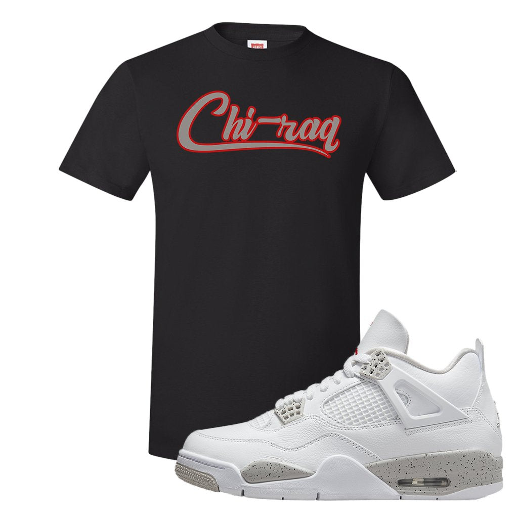 Tech Grey 4s T Shirt | Chiraq, Black