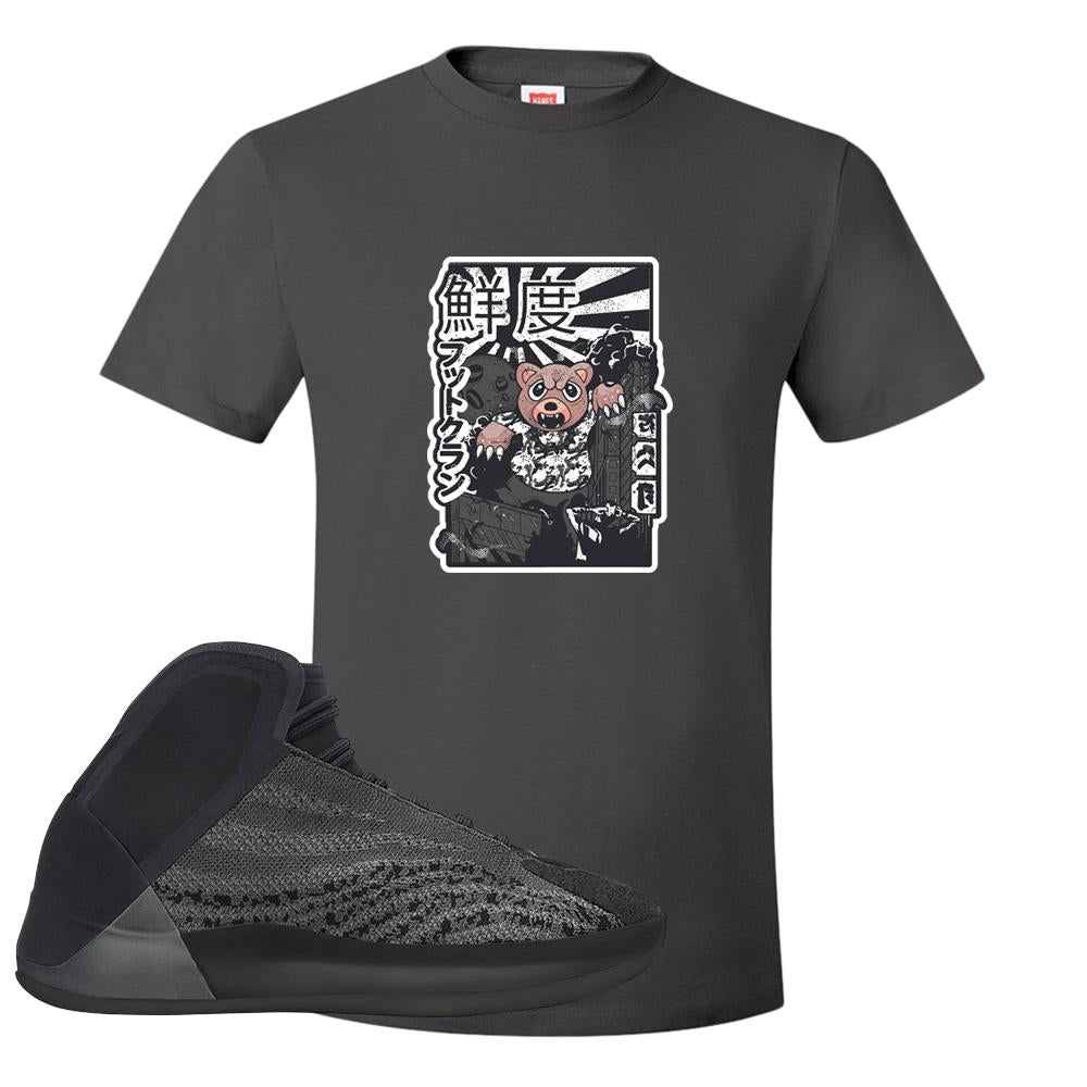Onyx Quantums T Shirt | Attack Of The Bear, Smoke Grey