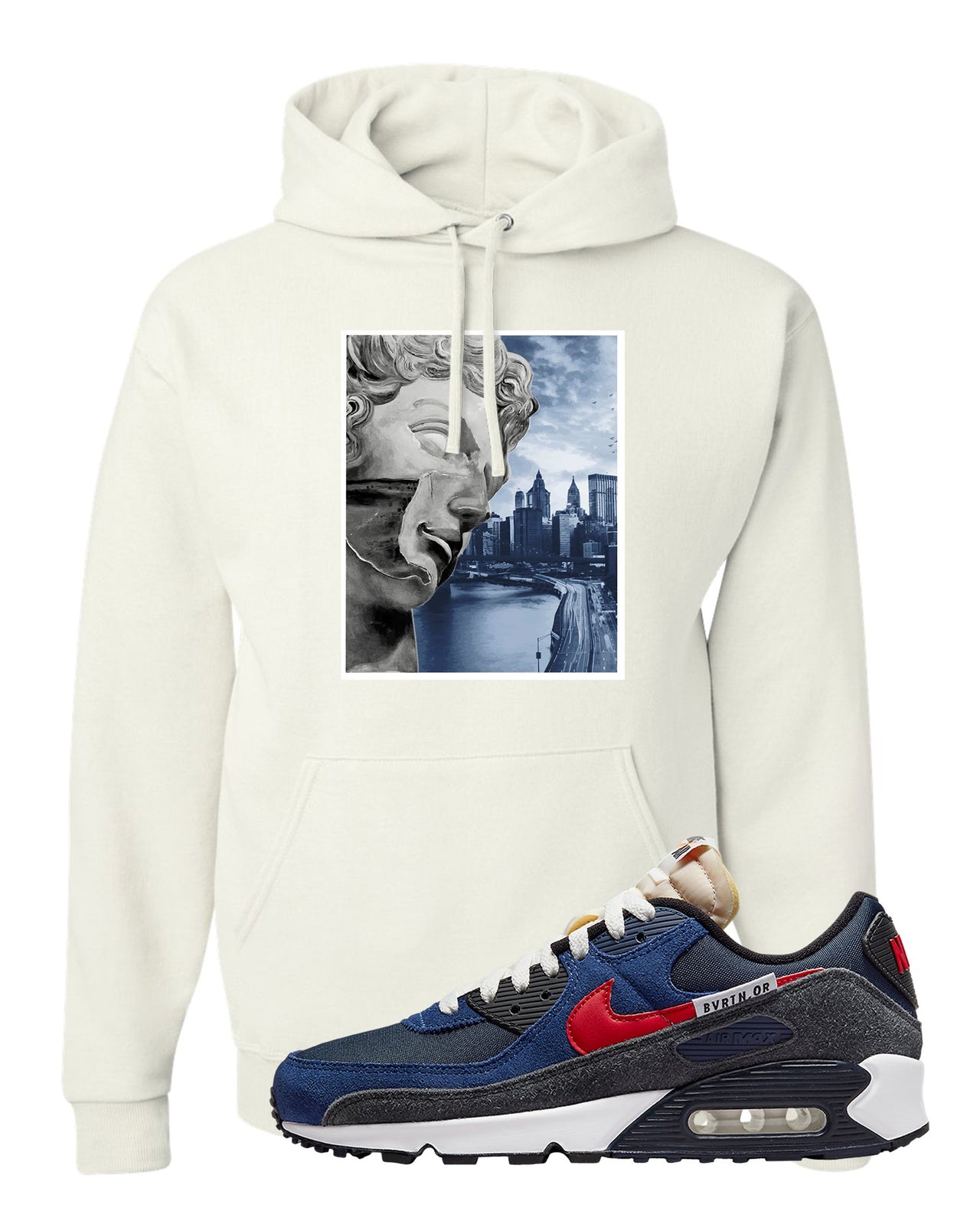 AMRC 90s Hoodie | Miguel, White