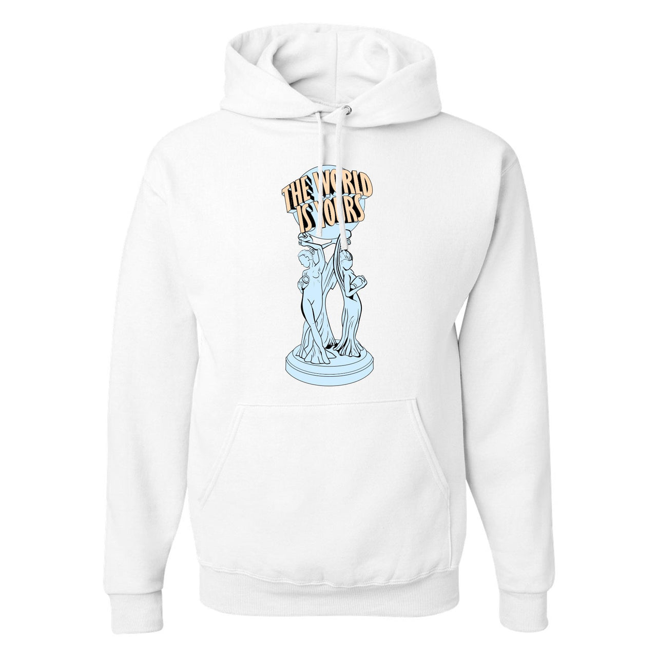 Hyperspace 350s Hoodie | The World Is Yours, White