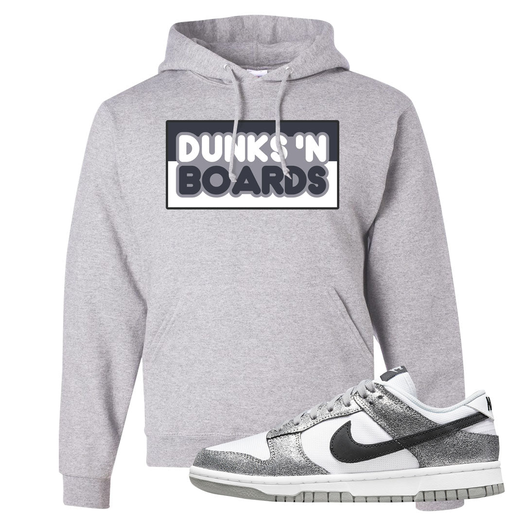 Golden Gals Low Dunks Hoodie | Dunks N Boards, Ash