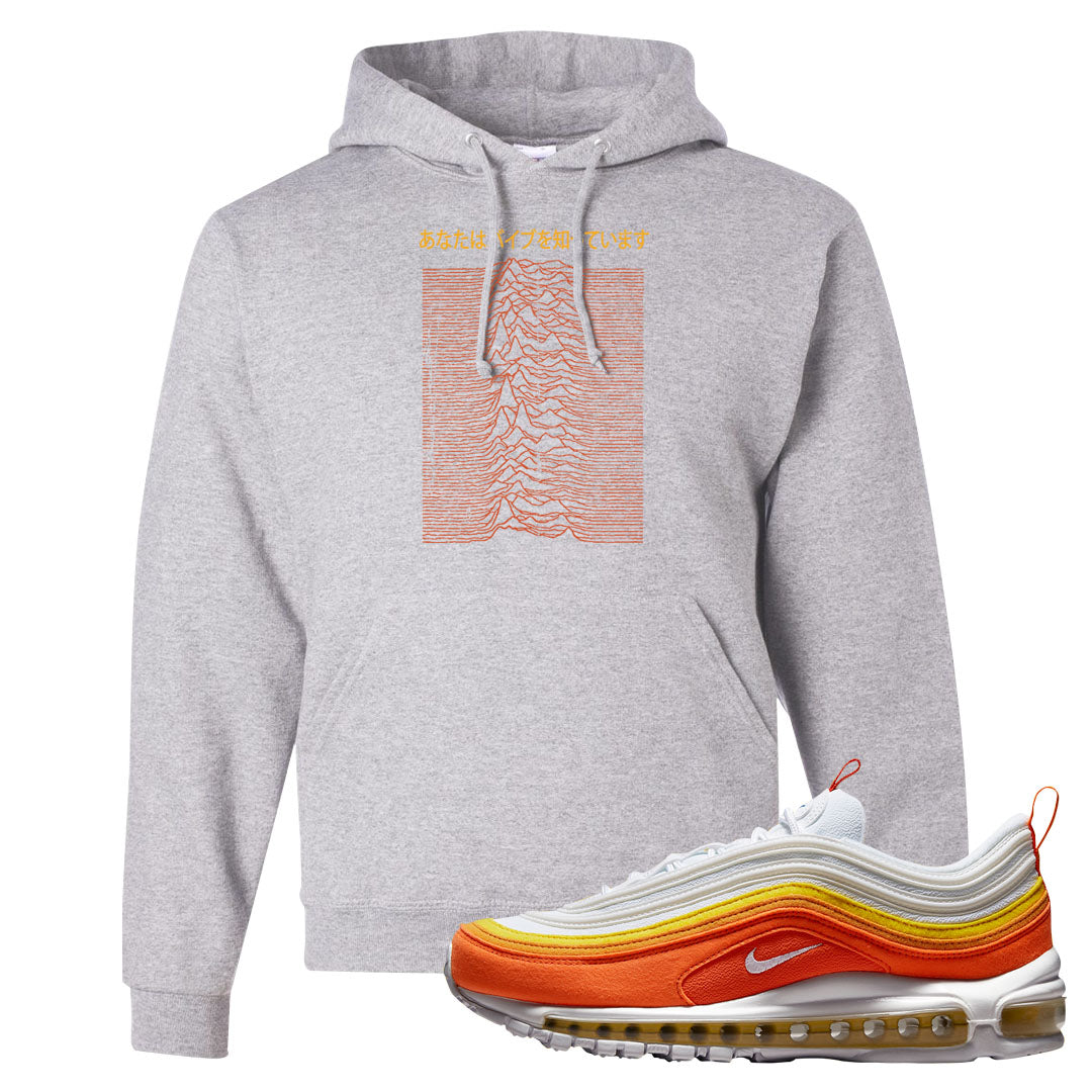 Club Orange Yellow 97s Hoodie | Vibes Japan, Ash