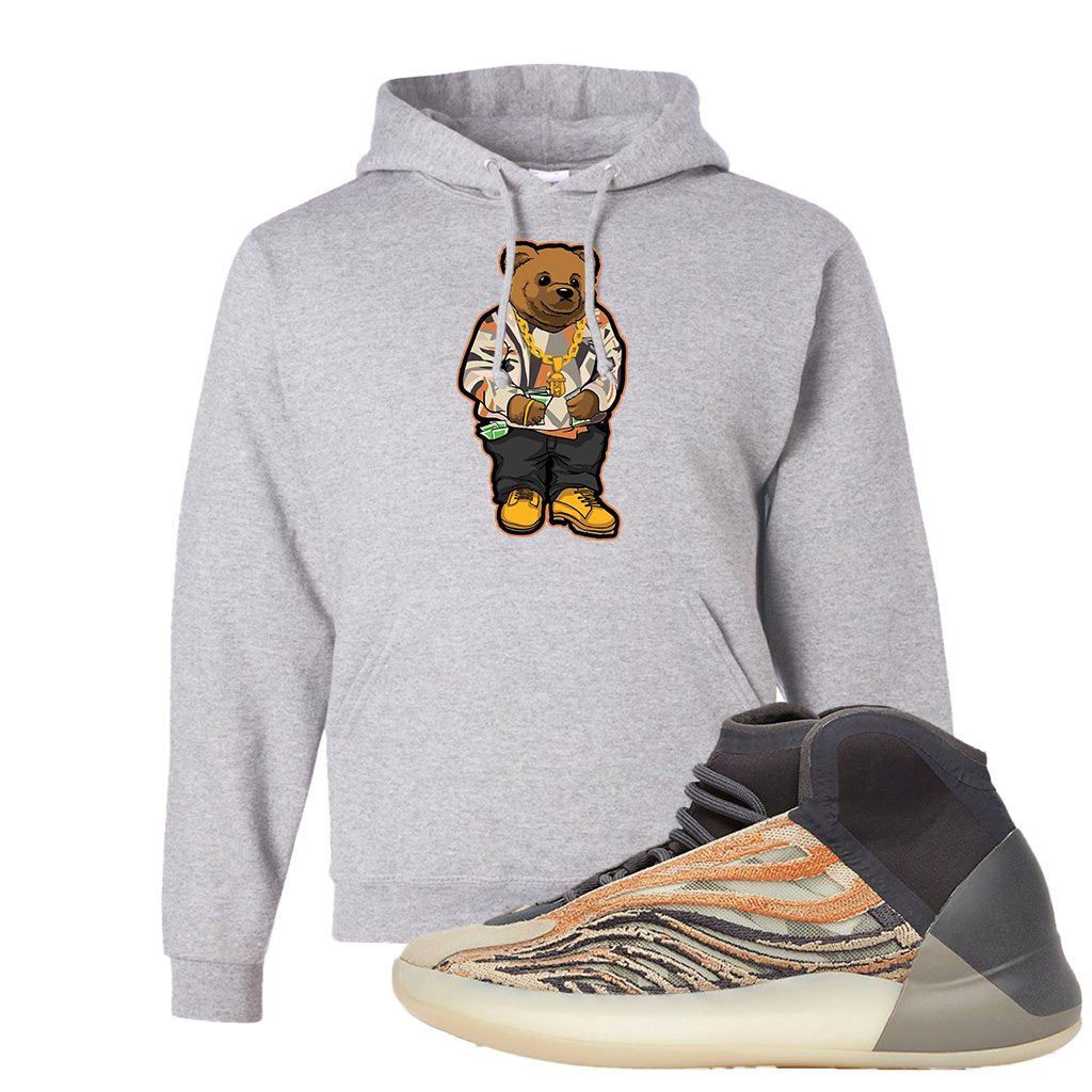 Yeezy Quantum Flash Orange Hoodie | Sweater Bear, Ash