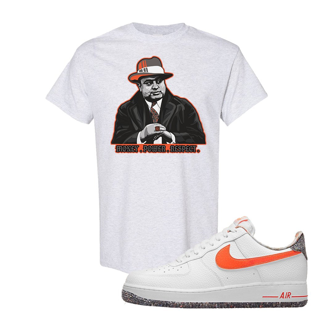 Air Force 1 Low Crimson Grind Rubber T Shirt | Capone Illustration, Ash