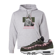 Olive Pink Camo 95s Hoodie | The Vibes Are Immaculate, Ash