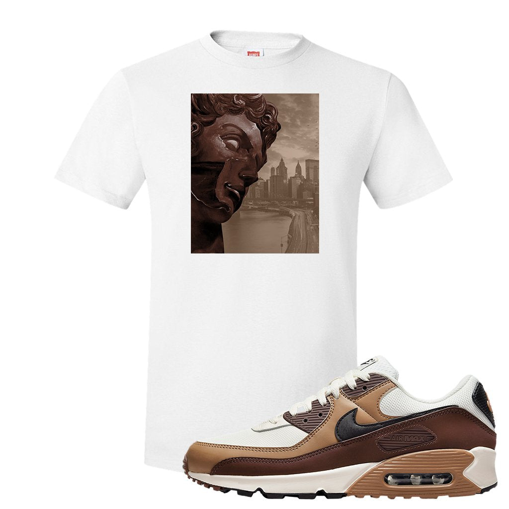 Air Max 90 Dark Driftwood T Shirt | Miguel, White