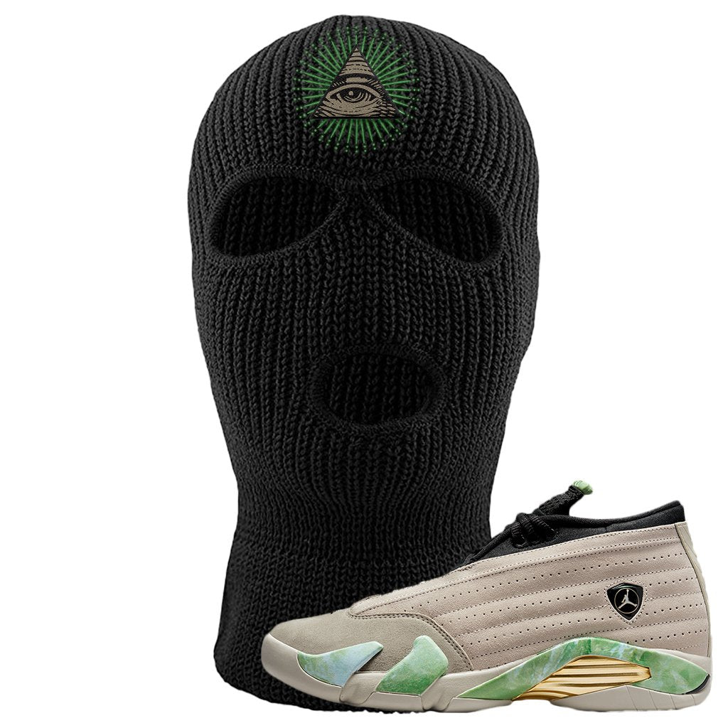 Fortune Low 14s Ski Mask | All Seeing Eye, Black