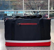 Foot Clan Flight Pack Sneaker Duffle Bag at the airport