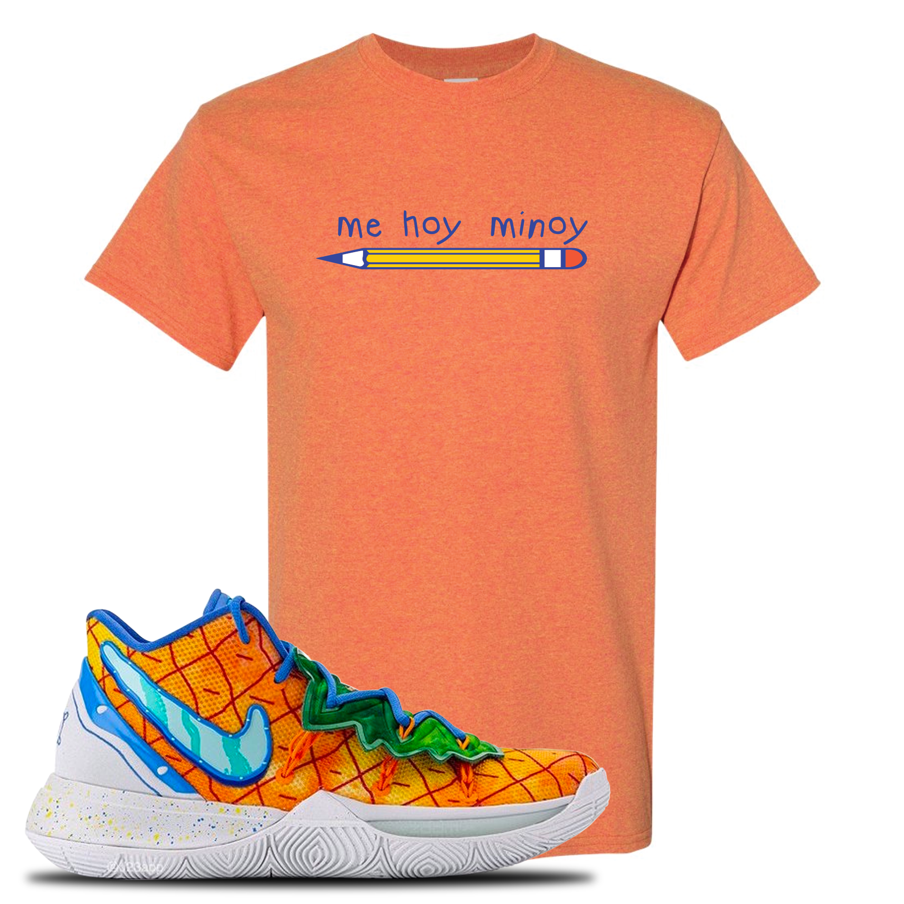 Kyrie 5 Pineapple House Mi Hoy Minoy Sunset Sneaker Hook Up T-Shirt