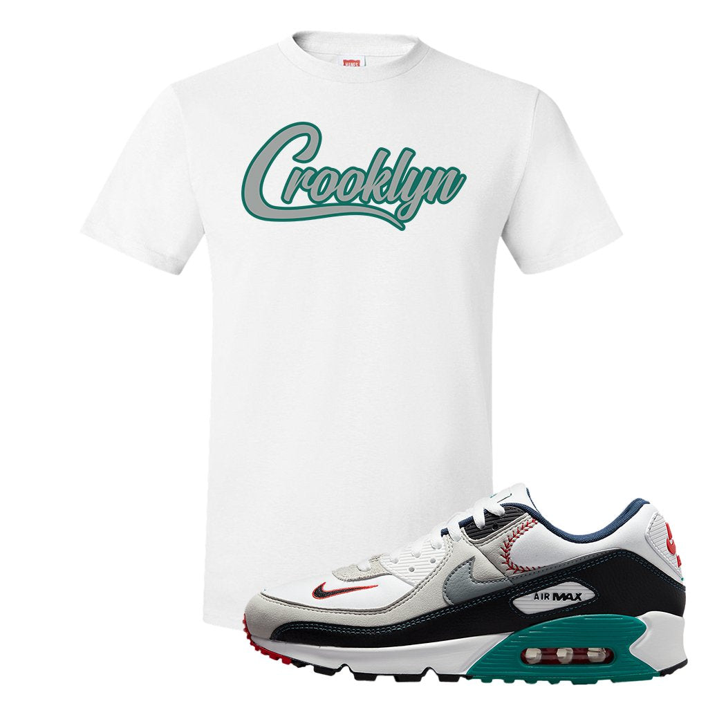 Air Max 90 Backward Cap T Shirt | Crooklyn, White