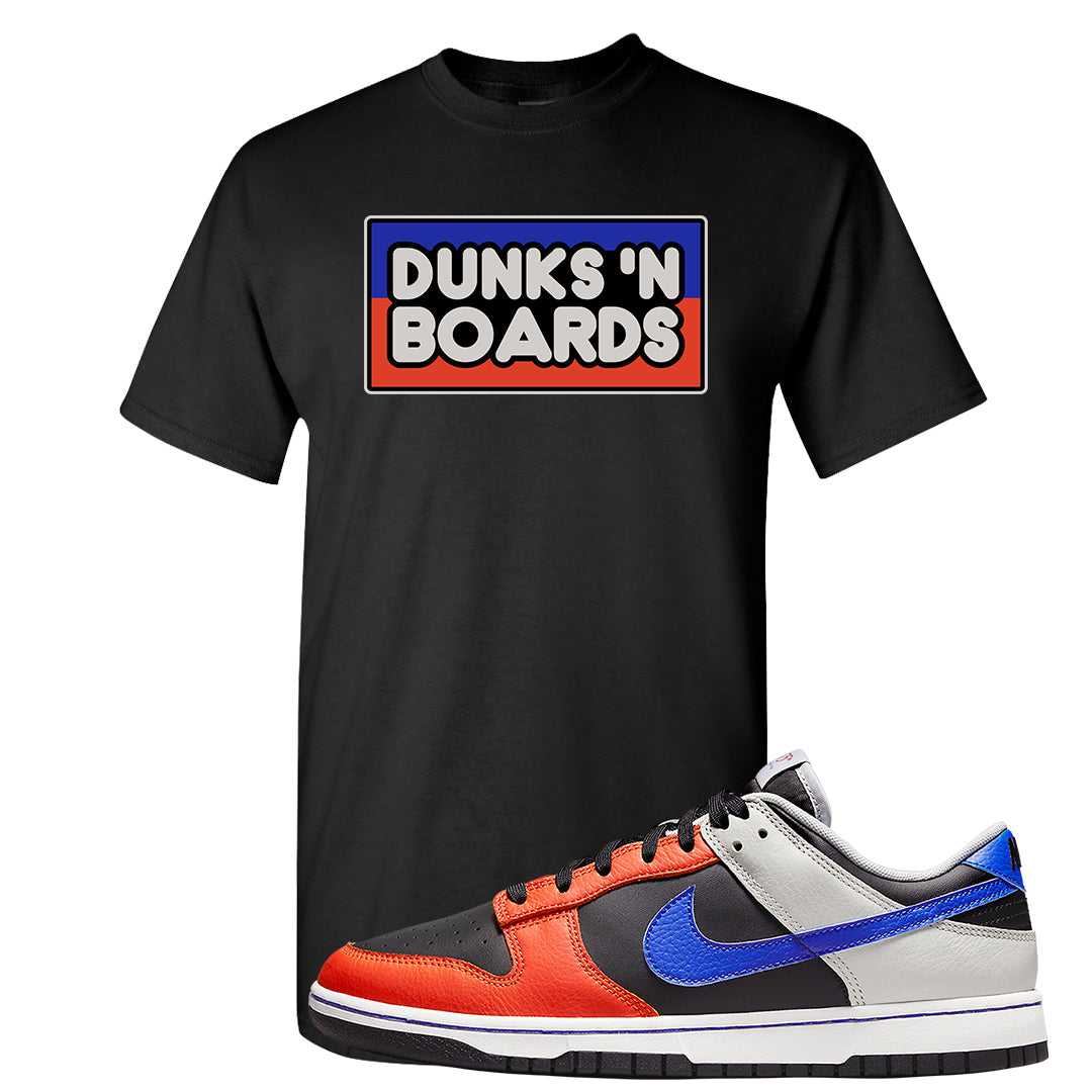 75th Anniversary Low Dunks T Shirt | Dunks N Boards, Black