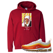 Club Orange Yellow 97s Hoodie | God Told Me, Red