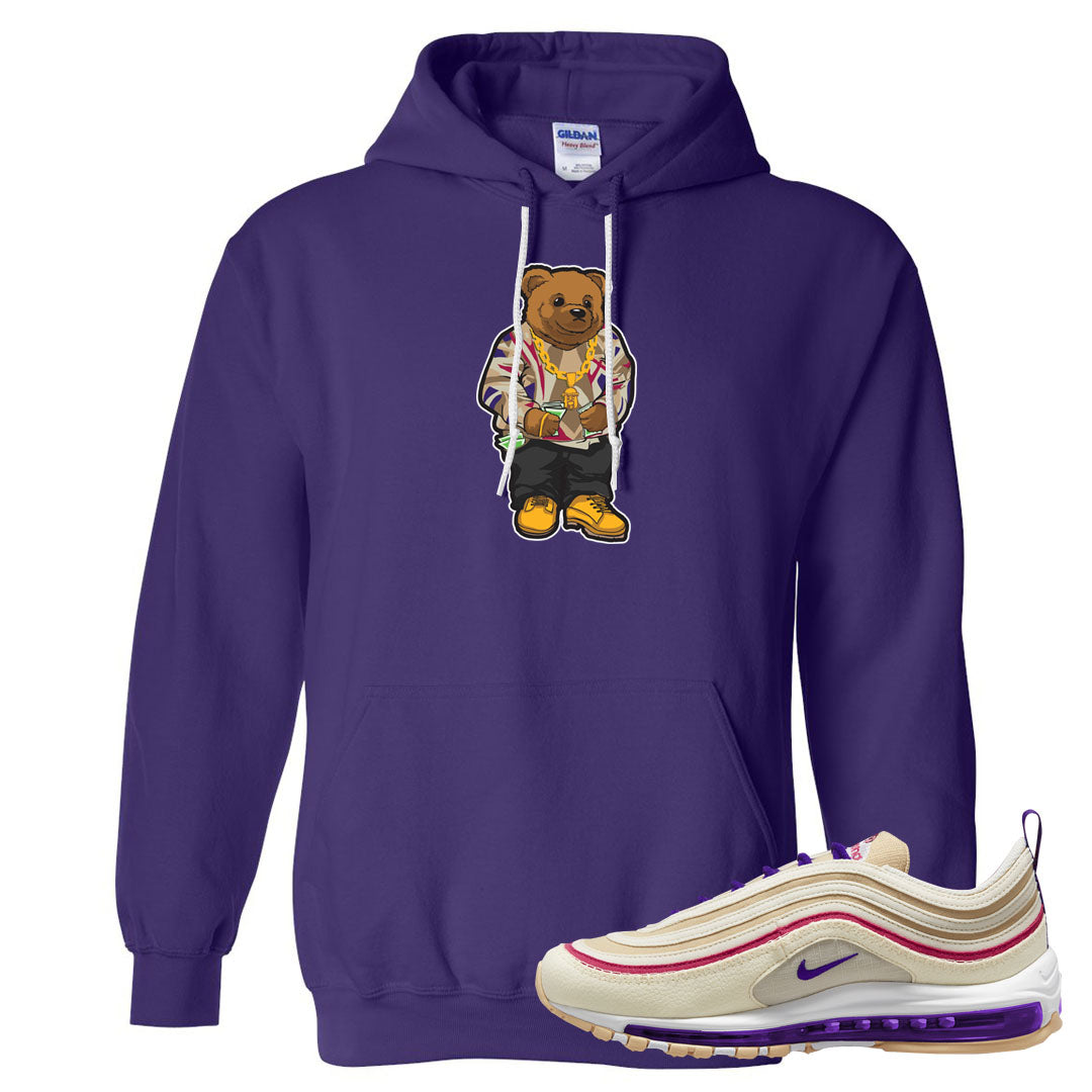 Sprung Sail 97s Hoodie | Sweater Bear, Purple