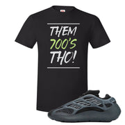 Alvah v3 700s T Shirt | Them 700's Tho!, Black
