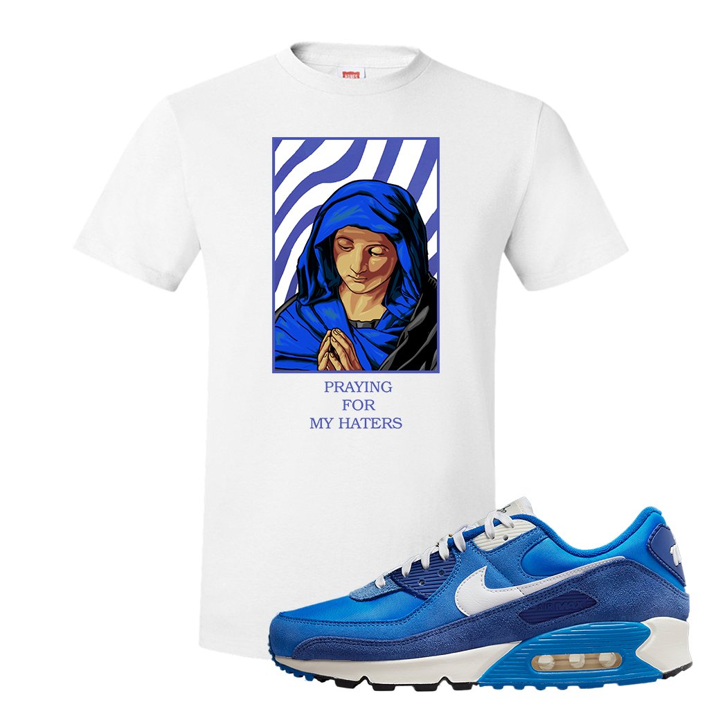 Air Max 90 First Use T Shirt | God Told Me, White