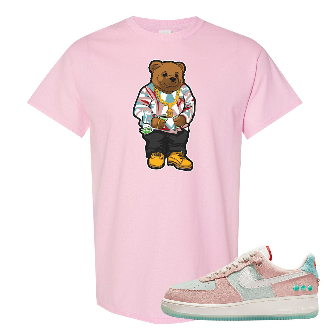 Shapeless AF 1s T Shirt | Sweater Bear, Light Pink