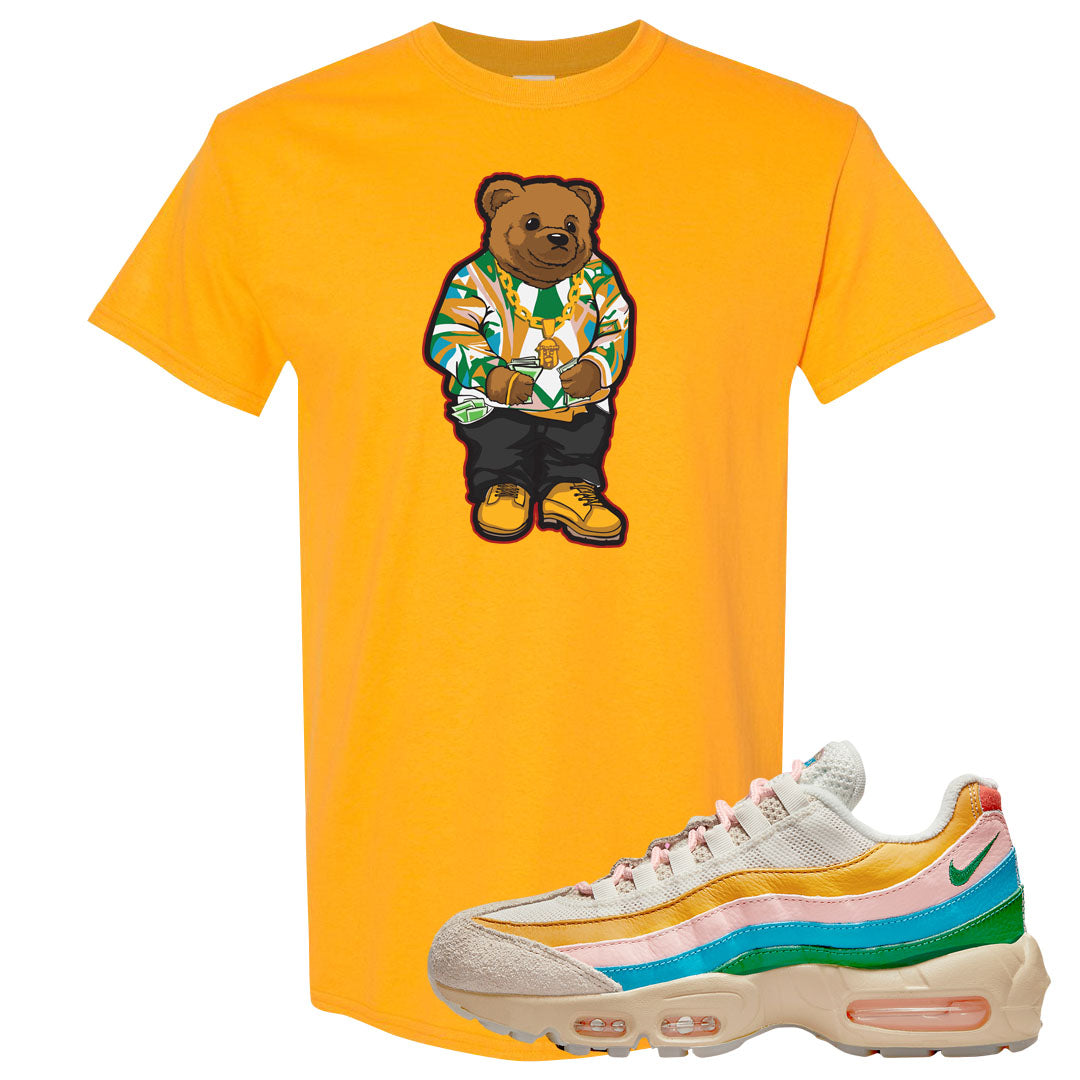 Rise Unity Sail 95s T Shirt | Sweater Bear, Gold