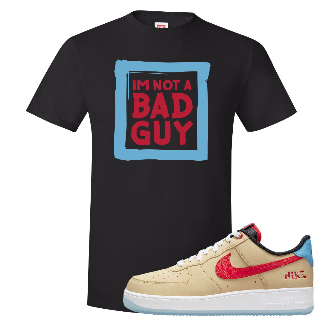 Satellite AF 1s T Shirt | I'm Not A Bad Guy, Black