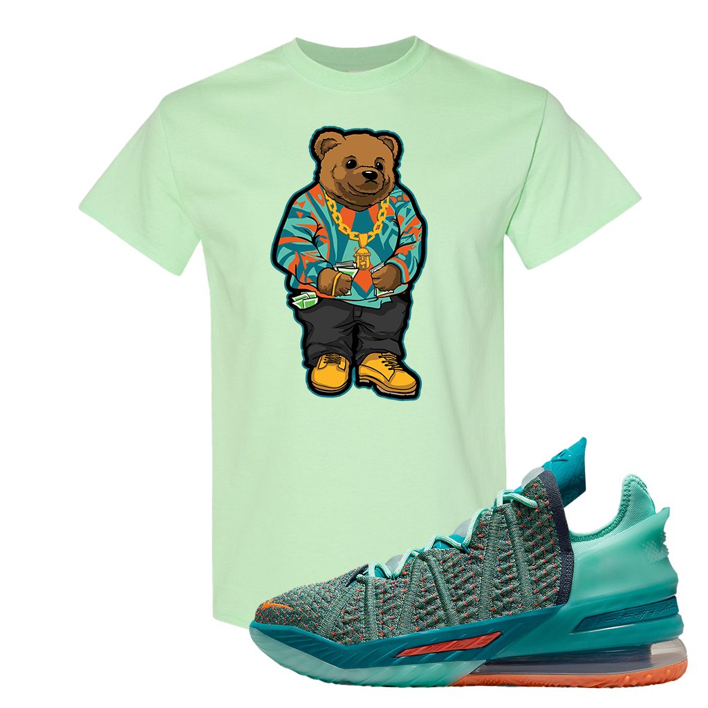 Lebron 18 We Are Family T Shirt | Sweater Bear, Mint