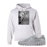 Air Max 90 Wolf Grey Hoodie | Miguel, Ash