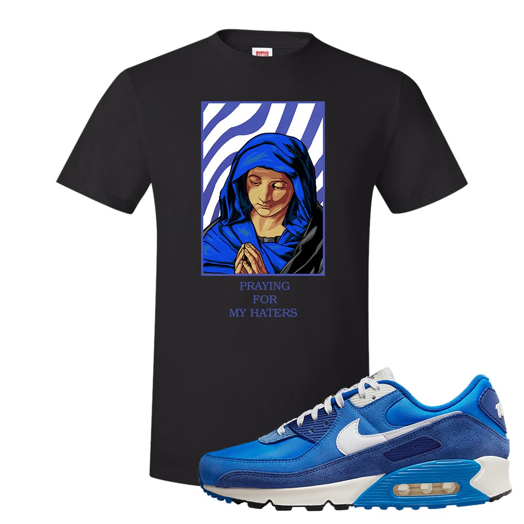 Air Max 90 First Use T Shirt | God Told Me, Black