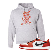 Starfish OG Low 1s Hoodie | Vibes Speak Louder Than Words, Ash