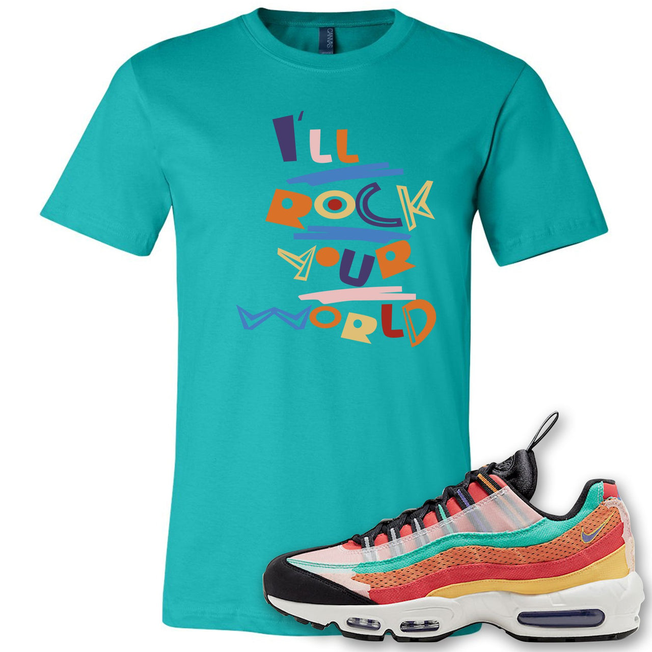 Air Max 95 Black History Month Sneaker Antique Jade Dome T Shirt | Tees to match Nike Air Max 95 Black History Month Shoes | I'll Rock Your World