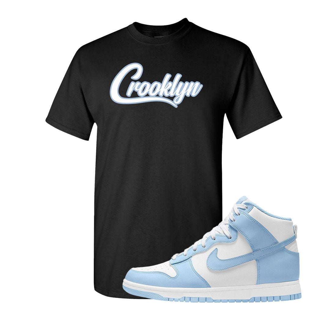 Aluminum High Dunks T Shirt | Crooklyn, Black
