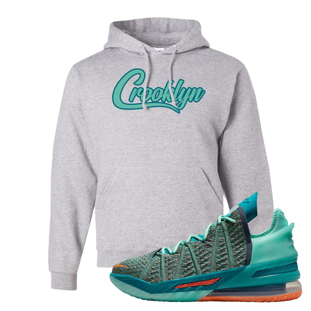 Lebron 18 We Are Family Hoodie | Crooklyn, Ash