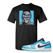 Air Jordan 1 Low UNC T Shirt | Thupreme, Black