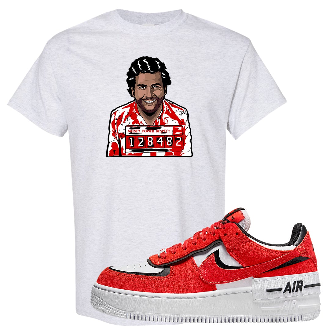 Shadow Chicago AF 1s T Shirt | Escobar Illustration, Ash