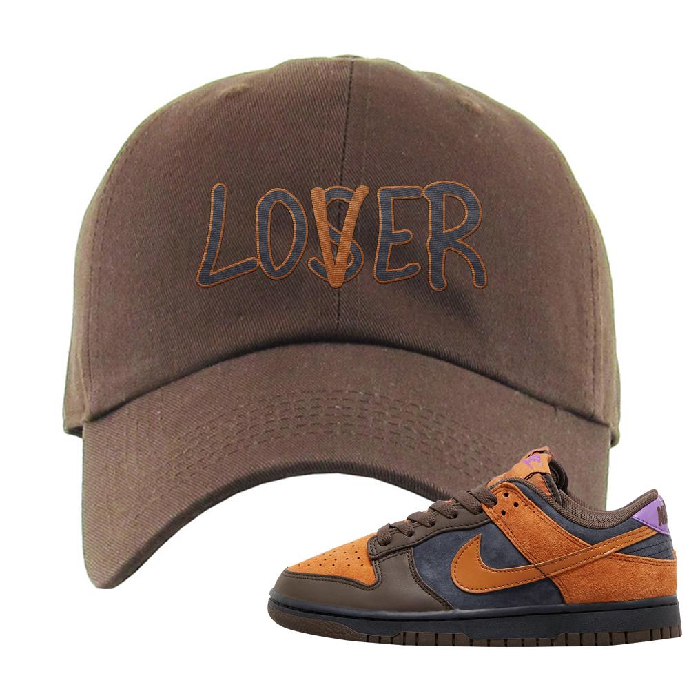 SB Dunk Low Cider Dad Hat | Lover, Brown