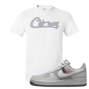 Toasty Low 1s T Shirt | Chiraq, White