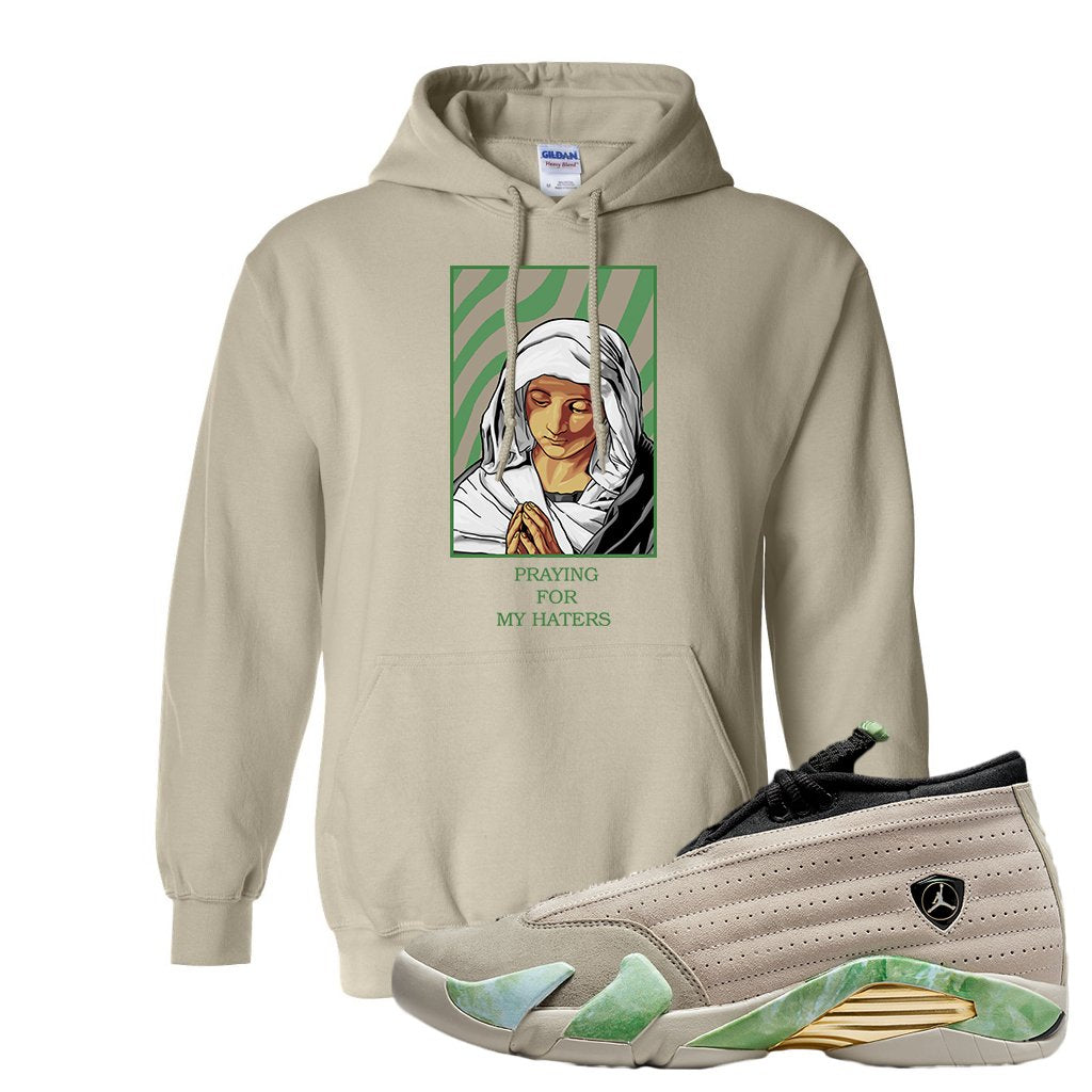 Fortune Low 14s Hoodie | God Told Me, Sand