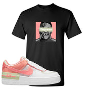 Air Force 1 Low Shadow Magic Ember T Shirt | Thupreme, Black