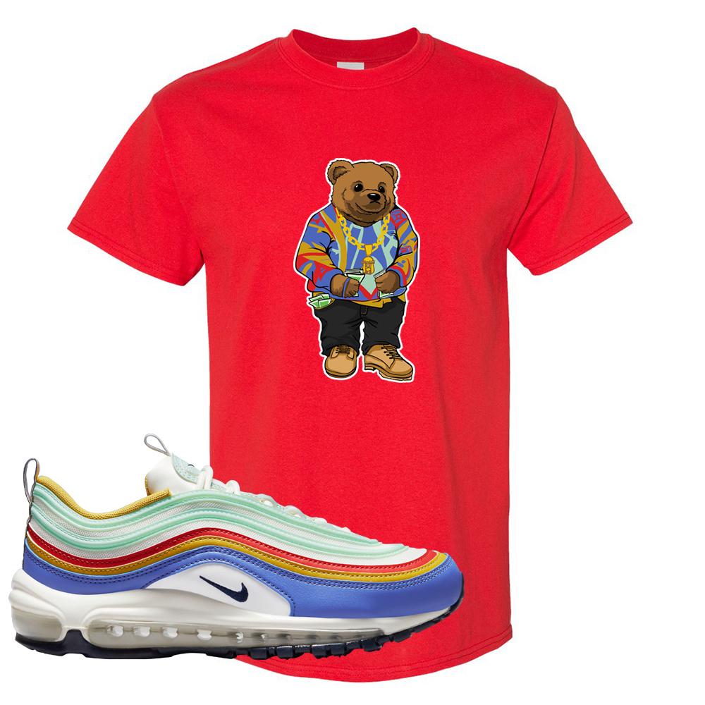 Multicolor 97s T Shirt | Sweater Bear, Red