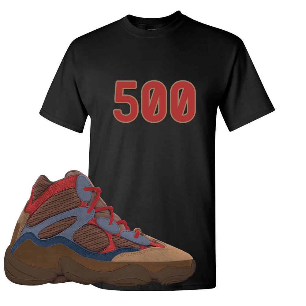 Yeezy 500 High Sumac T Shirt | 500, Black