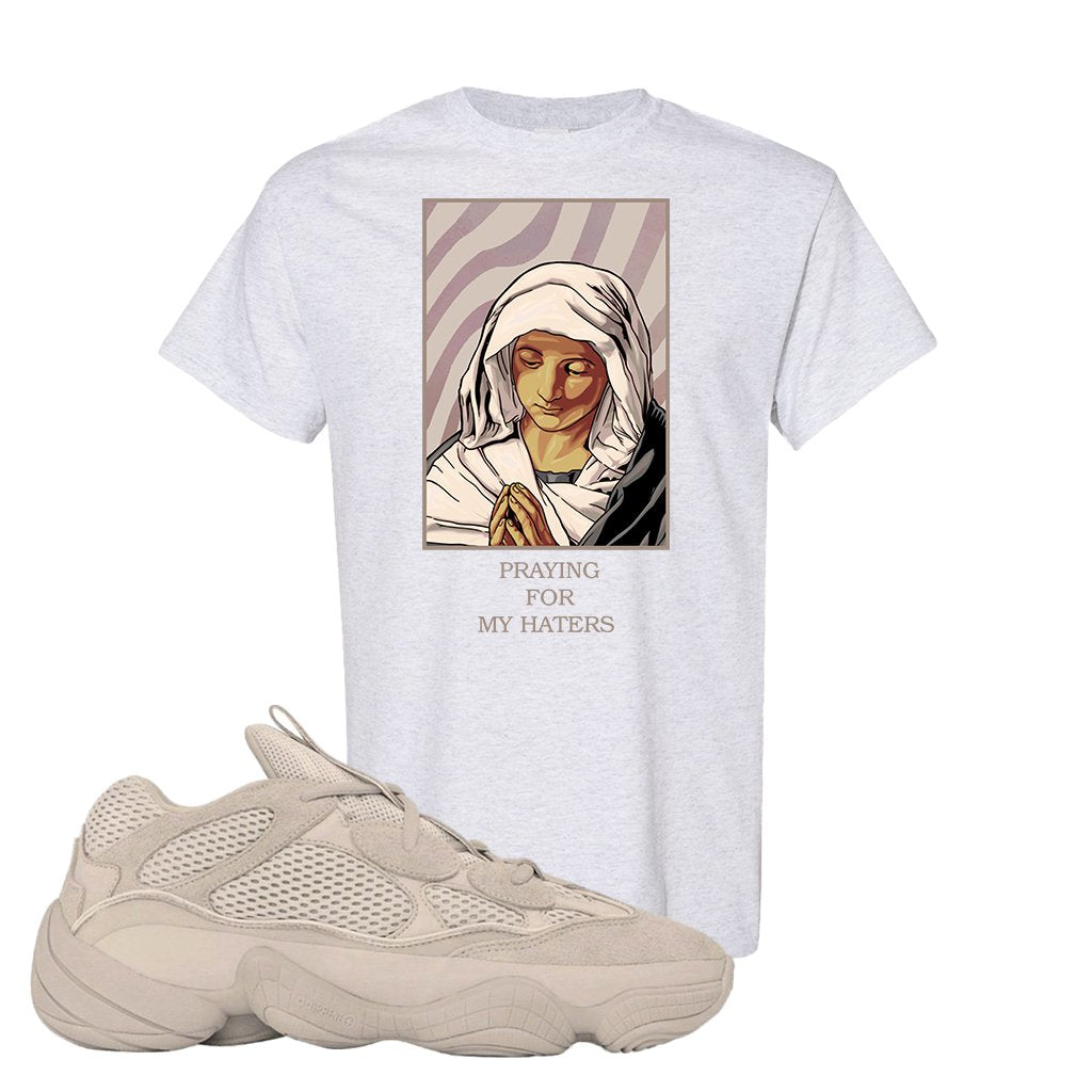 Yeezy 500 Taupe Light T Shirt | God Told Me, Ash