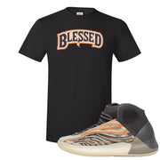 Yeezy Quantum Flash Orange T Shirt | Blessed Arch, Black