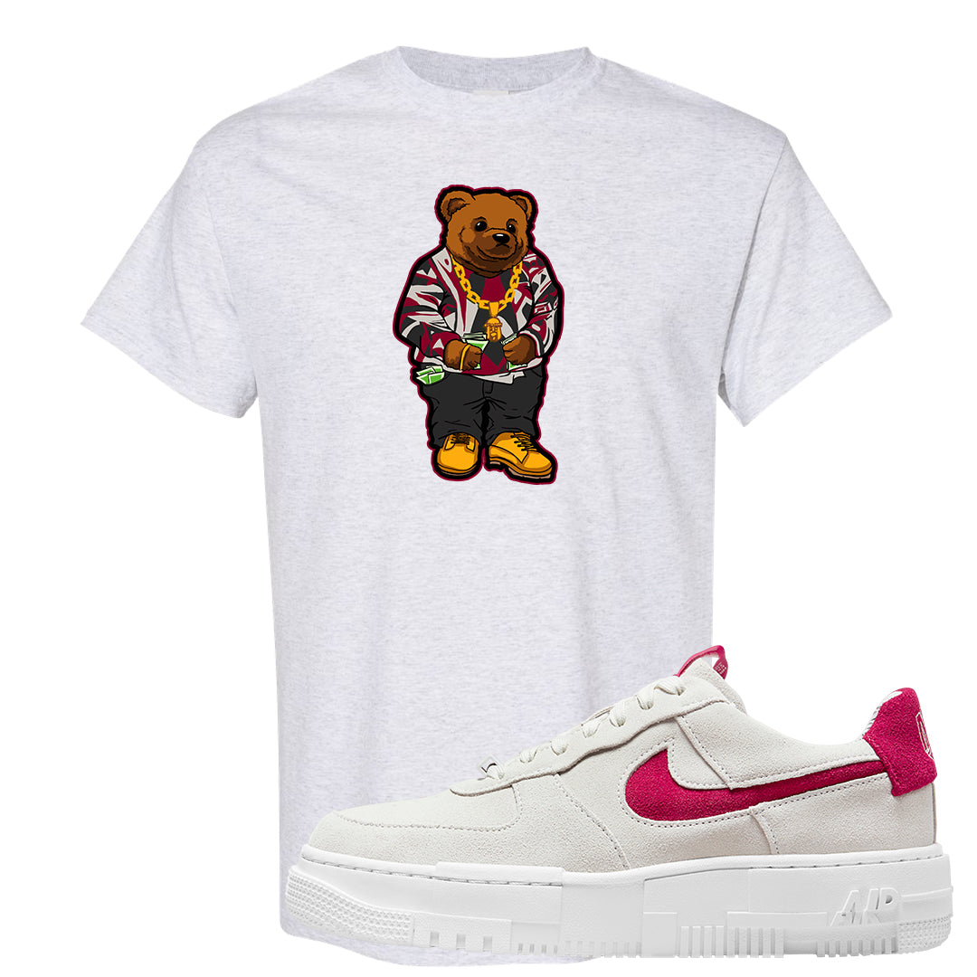 Mystic Hibiscus Pixel AF1s T Shirt | Sweater Bear, Ash