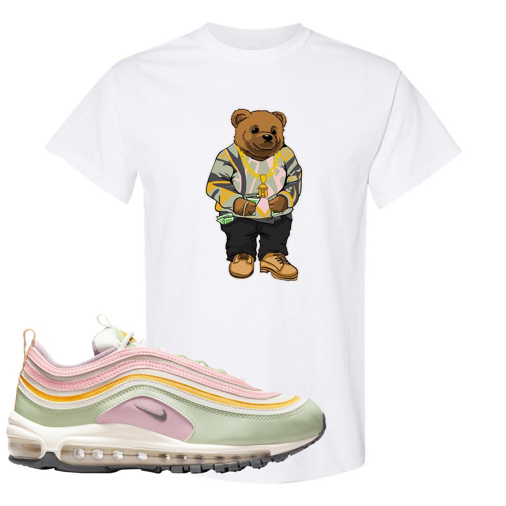 Pastel 97s T Shirt | Sweater Bear, White