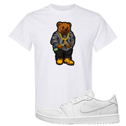 Triple White Golf Low 1s T Shirt | Sweater Bear, White