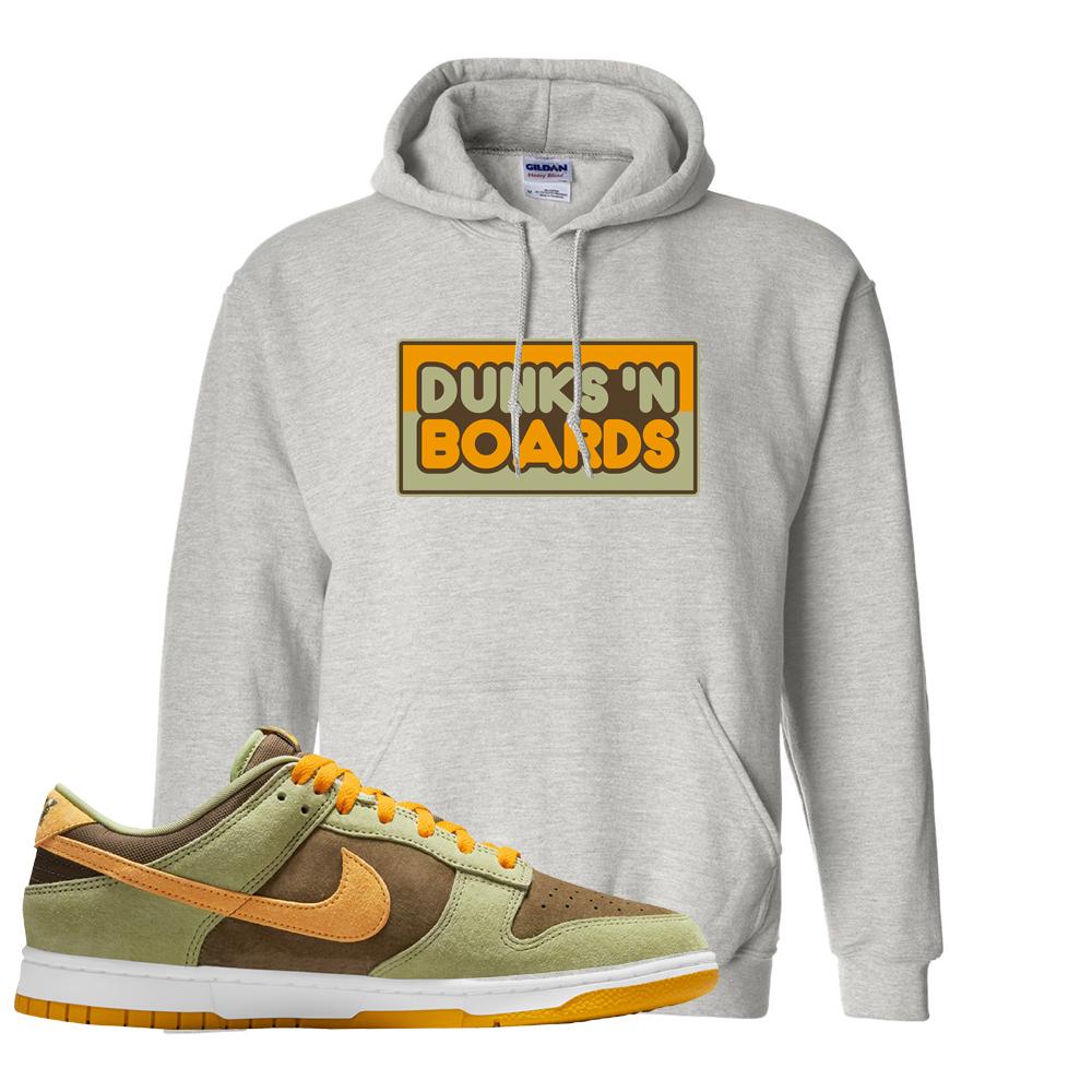 SB Dunk Low Dusty Olive Hoodie | Dunks N Boards, Ash